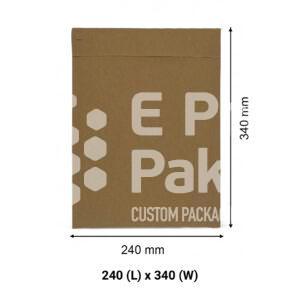 Brown Honeycomb Padded Mailer 240 x 340 mm