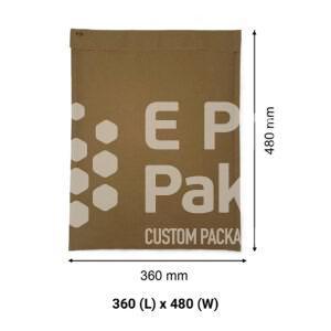 Brown Honeycomb Padded Mailer 360 x 480 mm