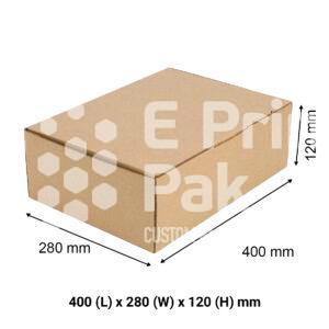 Brown Mailing Box A3 400 x 280 x 120 mm