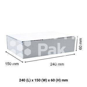 White Mailing Box A5 240 x 150 x 60 mm