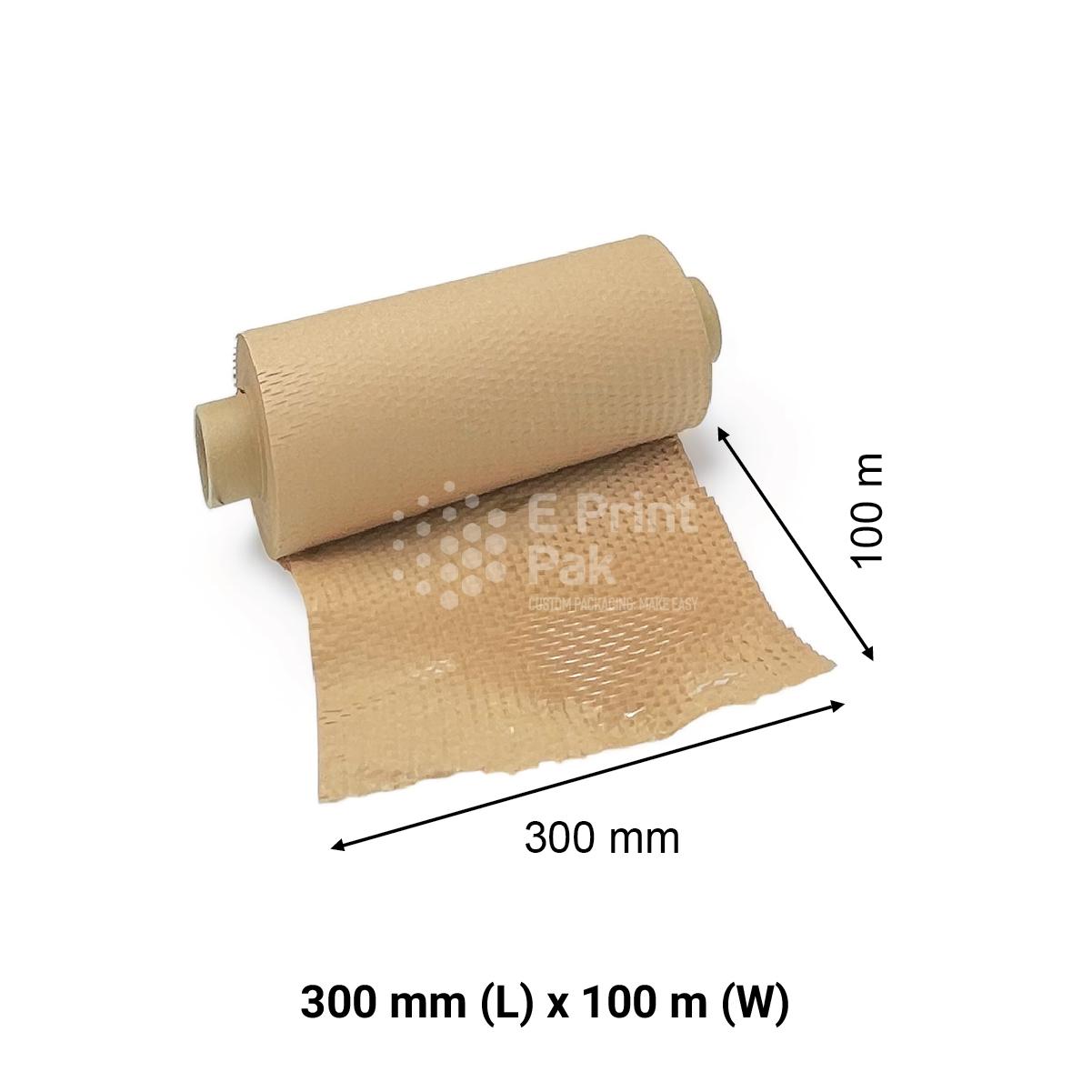 Brown Honey Comb Kraft Set B 300 mm x 100 m-01