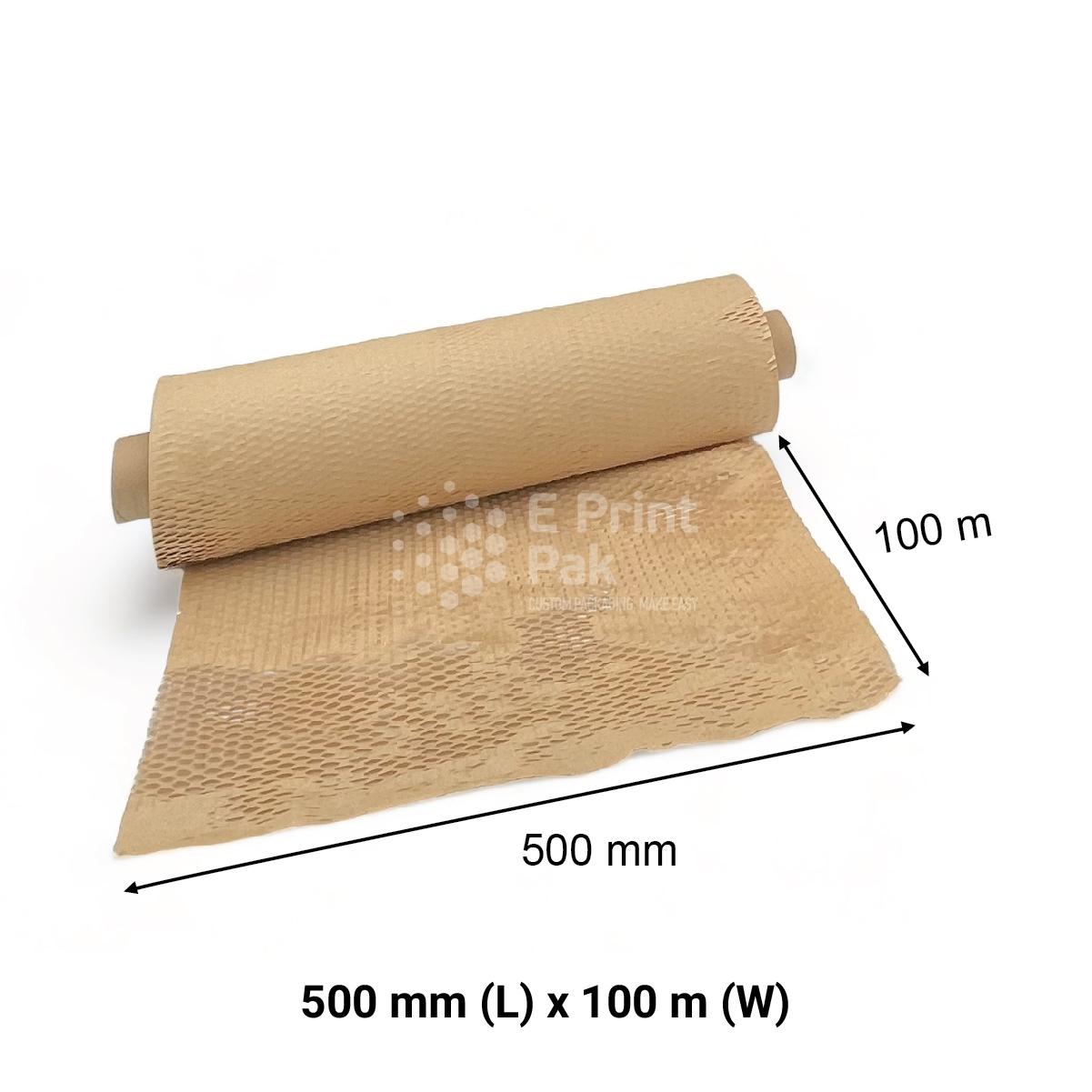 Brown Honey Comb Kraft Set B 500 mm x 100 m-01-01