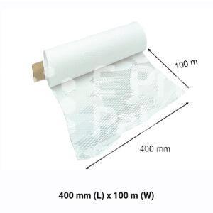 White Honey Comb Kraft Set 400 mm x 100 m