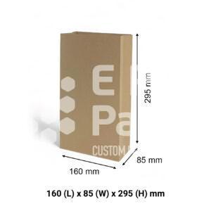 Brown Kraft Paper Grocery Bags - Large