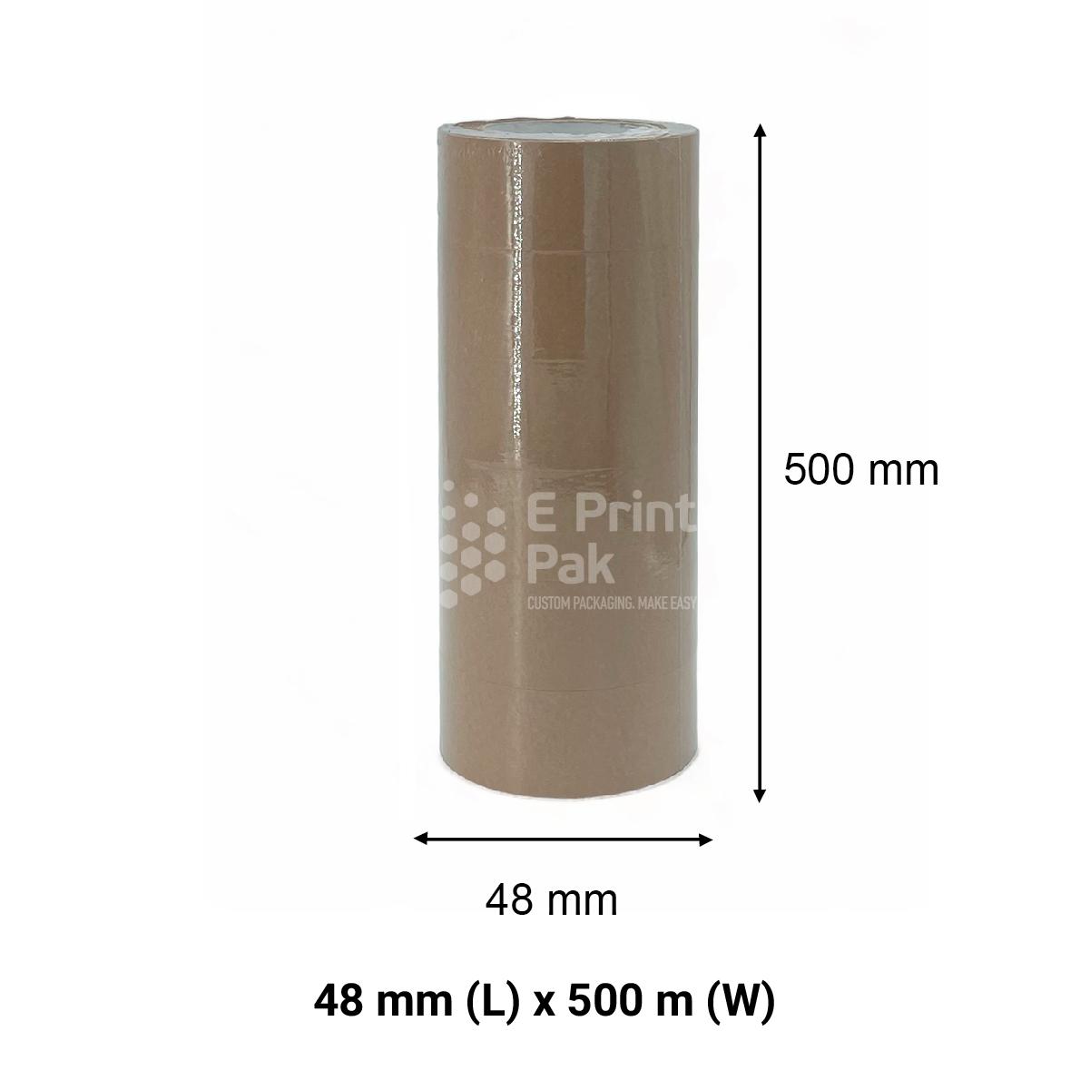 Self Adhesive Paper Tape 48 mm x 50 m-01