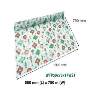 White Printing Wrapping Tissue Paper 500 x 750 mm - 01