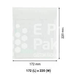White Kraft Paper Bubble Padded Envelope 172 x 220 mm