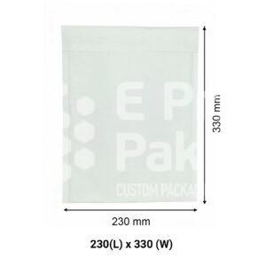 White Kraft Paper Bubble Padded Envelope A4 230 x 330 mm